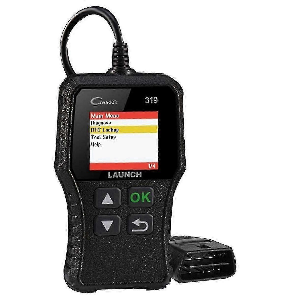 Launch Cr319 Creader Car Code Reader Obd2 Scanner Obdii Eobd Automotive Diagnostic Tools Obd2 Autom