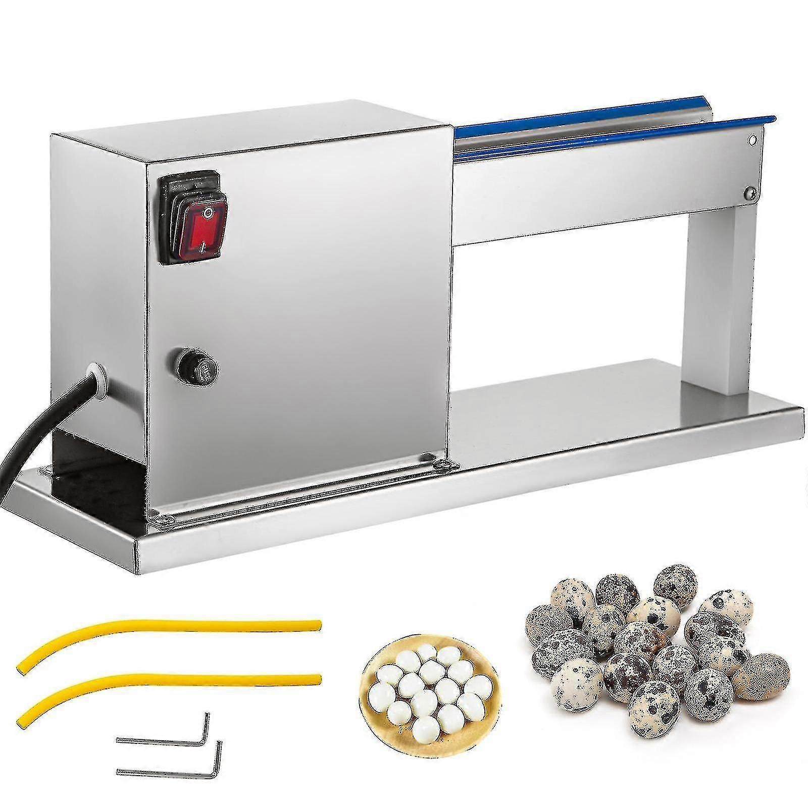 Semi-automatic Quail Egg Peeler Machine, 50kg/h Capacity for Quail Egg Shelling