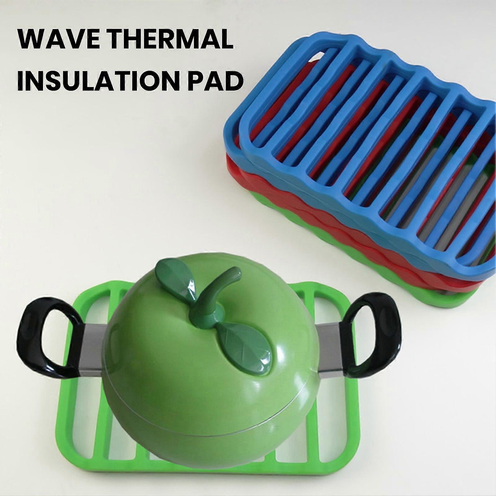 Hariumiu Silicone Insulation Pad for Roasting Rack Pan, Dishwasher Safe, Non-slip, Heat-Resistant, compatible with Rectangle Place Mat