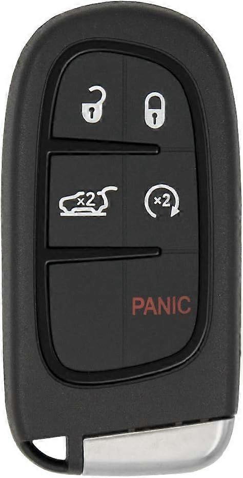 Keyless2Go replacement for 5-button proximity remote keyless entry Jeep GQ4-54T 68141580 AC