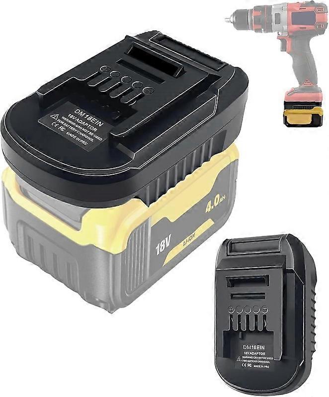 Adapter for DeWalt for Milwaukee 18v 20v Li-ion Battery Convert to for Einhell 18V Power Tools