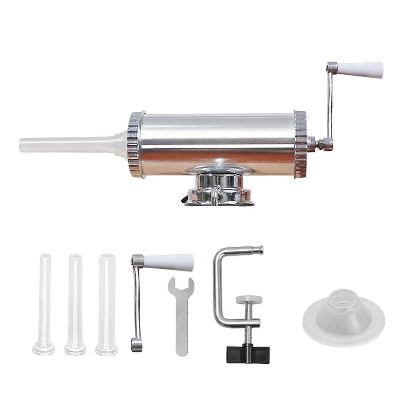 Expert Frankfurter Stuffer Tool Not Slip Base Low Noise Action Exemplary for Household and Commercial Use Multicolor