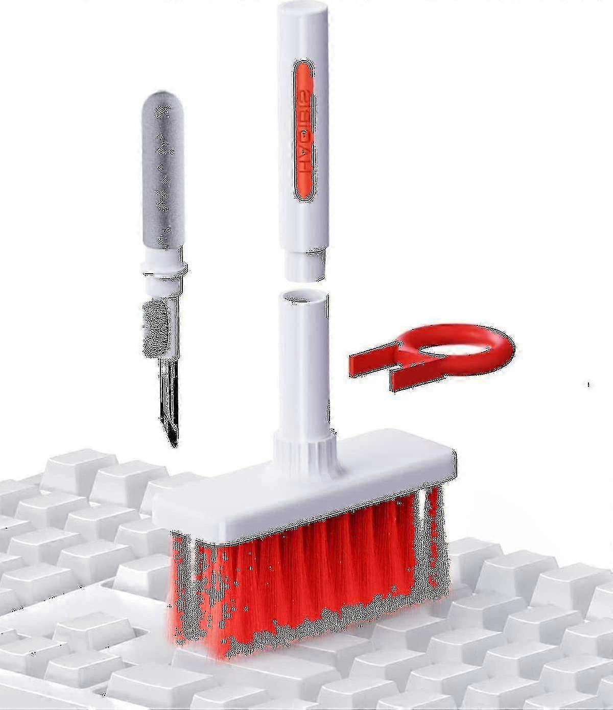 5-en-1 Nettoyage Brosse douce Clavier Nettoyeur Multifonction Outils de nettoyage d’ordinateur
