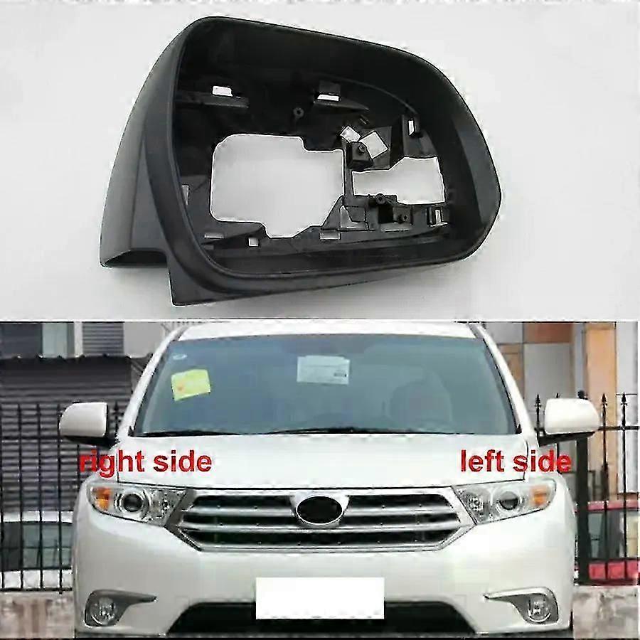 For Toyota Highlander 2009 2010 2011 2012 2013 2014 Car Accessories Rearview Mirror Frame Side Rear View Mirrors Cover Lid Shell