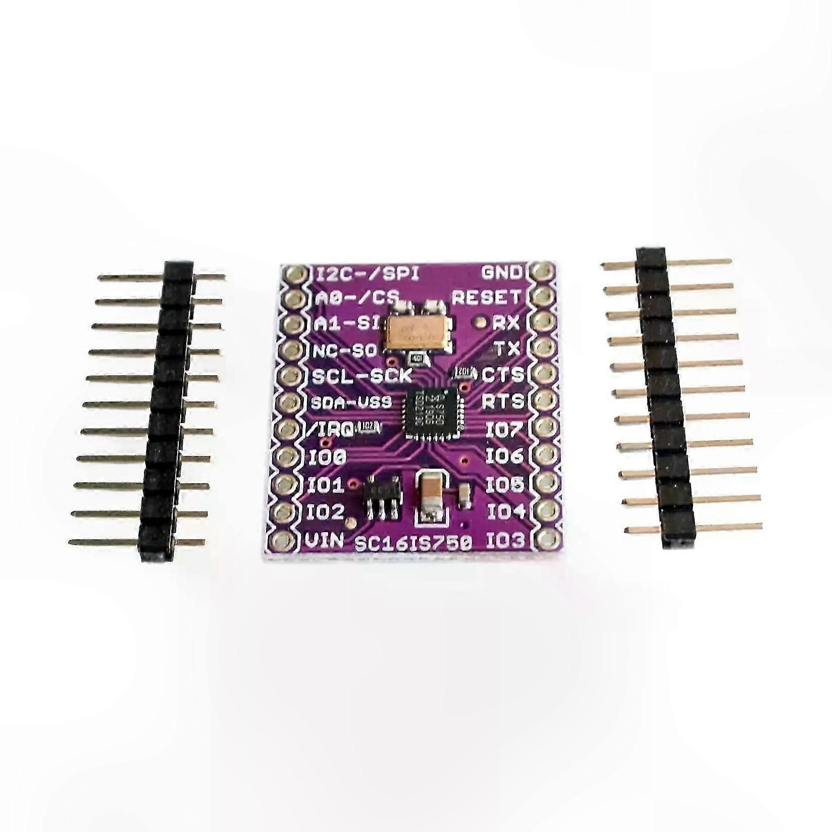 Single UART with I2C/SPI Interface for Industrial Control Applications