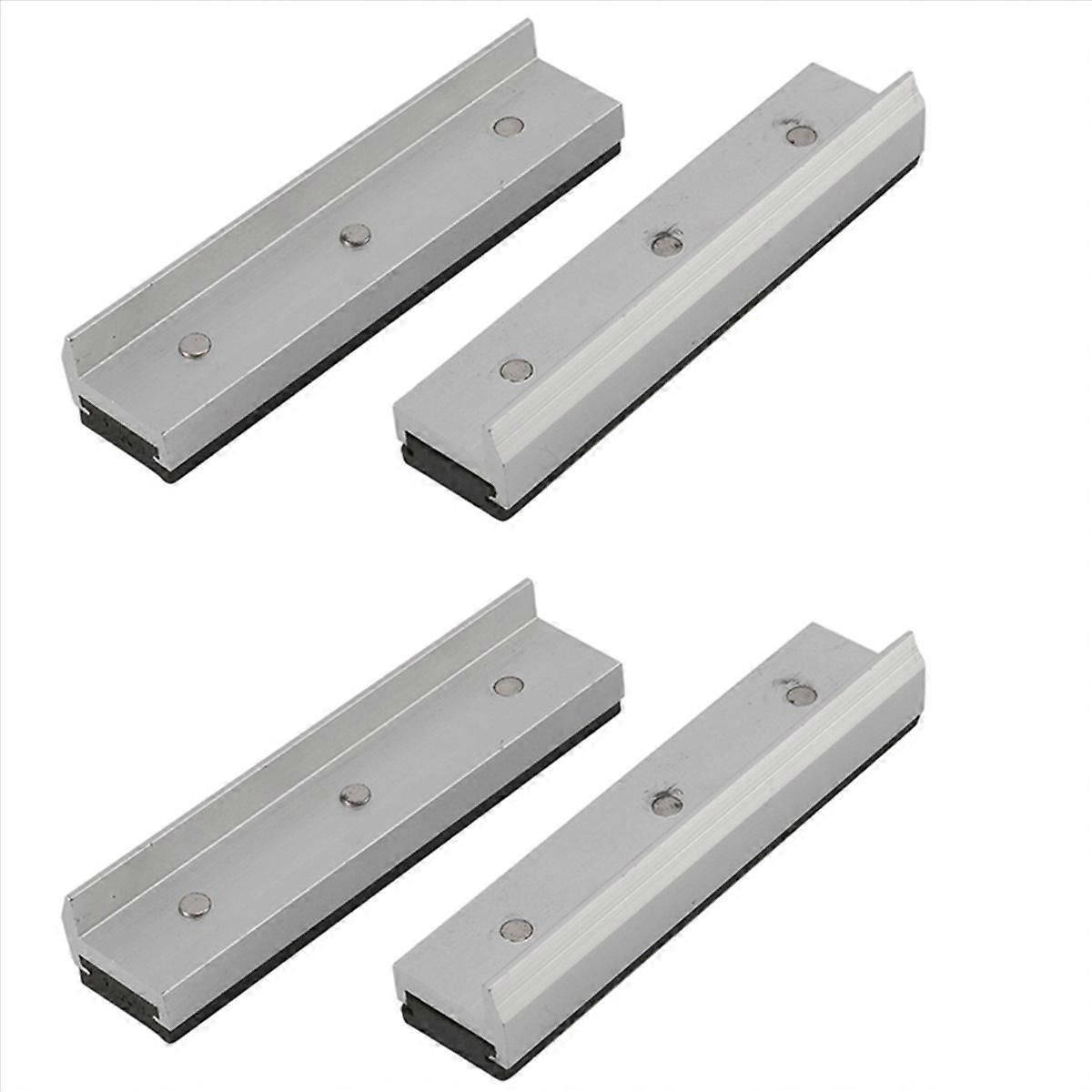 2X Magnetic Bench Vise Jaw Cover with Universal Soft Vice Jaws Pads Covers Multi-Purpose Protector 5