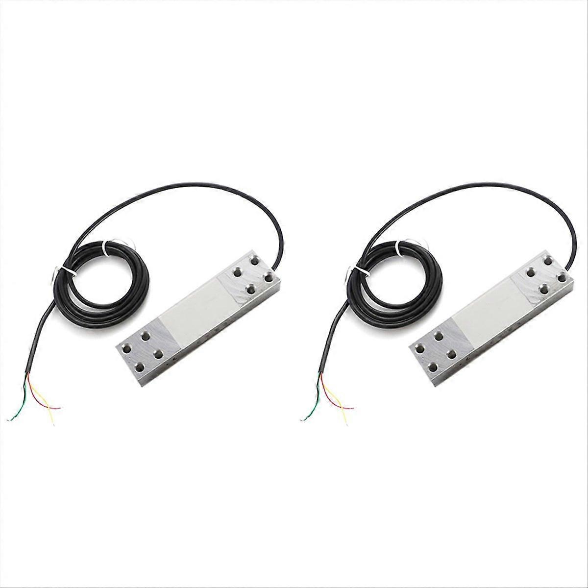 2X 200 Kg Electronic Scale Digital Load Cell Weight Sensor Platform Scale Load Cell Single Point Bea
