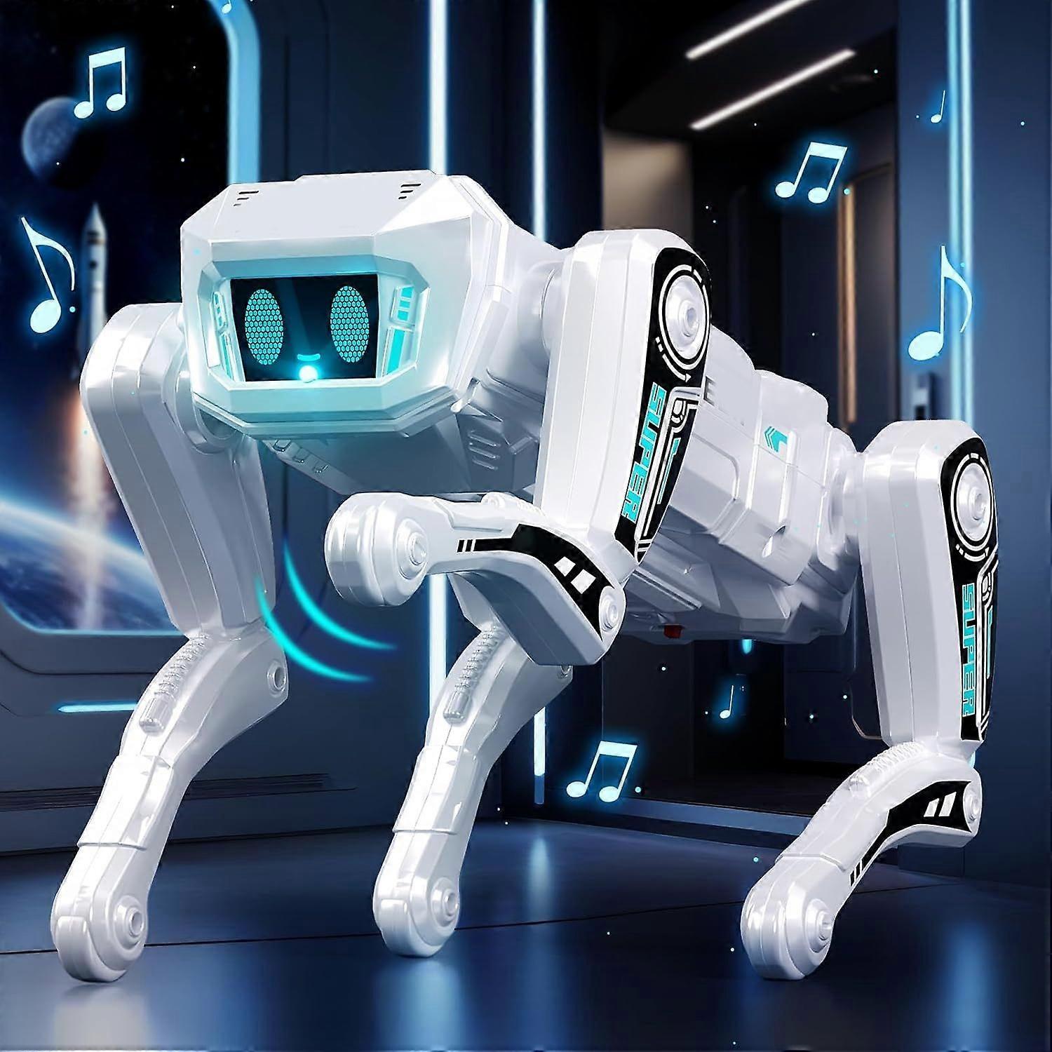 Smart Robot Dog Toy - APP & Remote & G-Sensor Control, RC Dog Programmable Interactive Robotic Pets