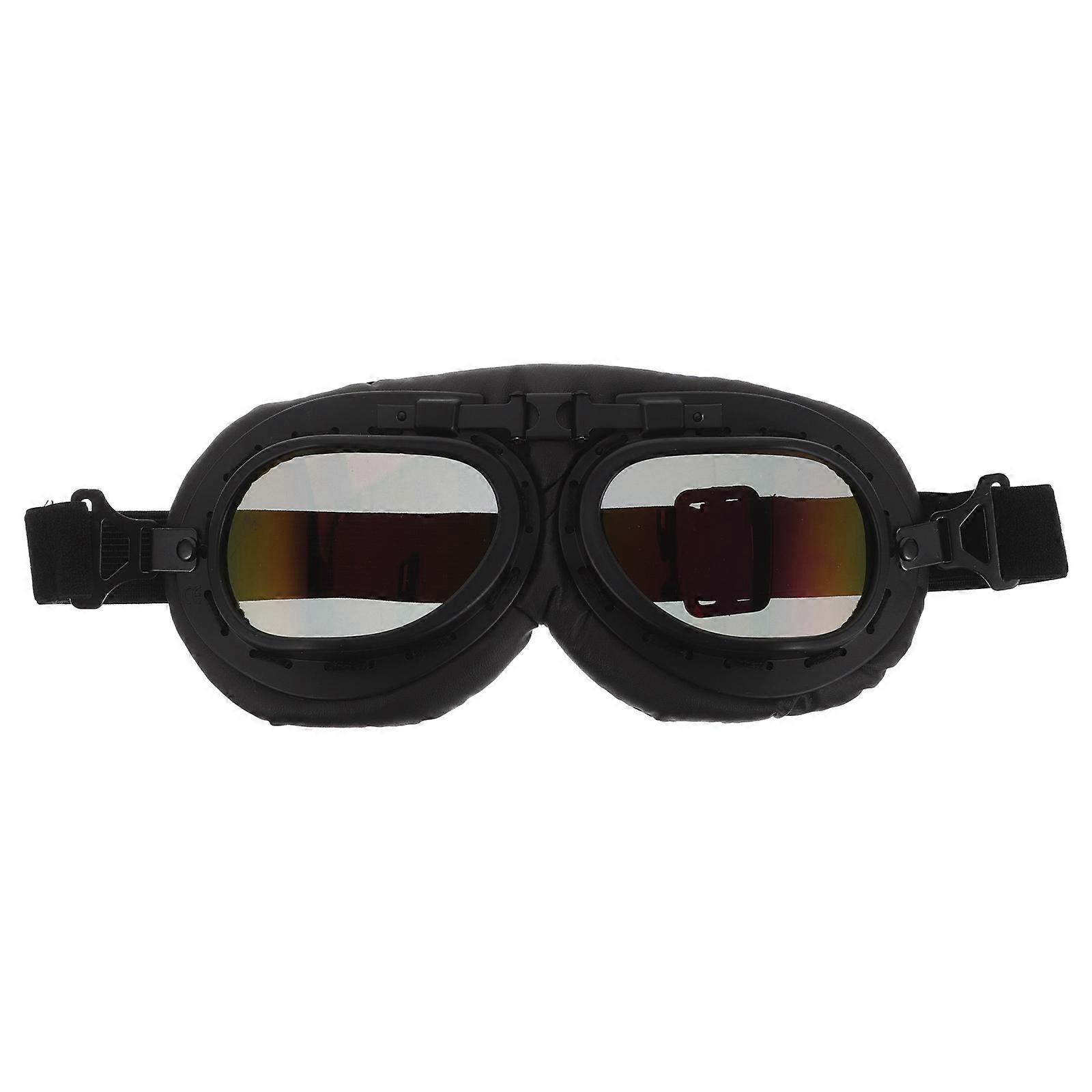 Vintage Motorcycle Goggles Windproof Riding Glasses for Men