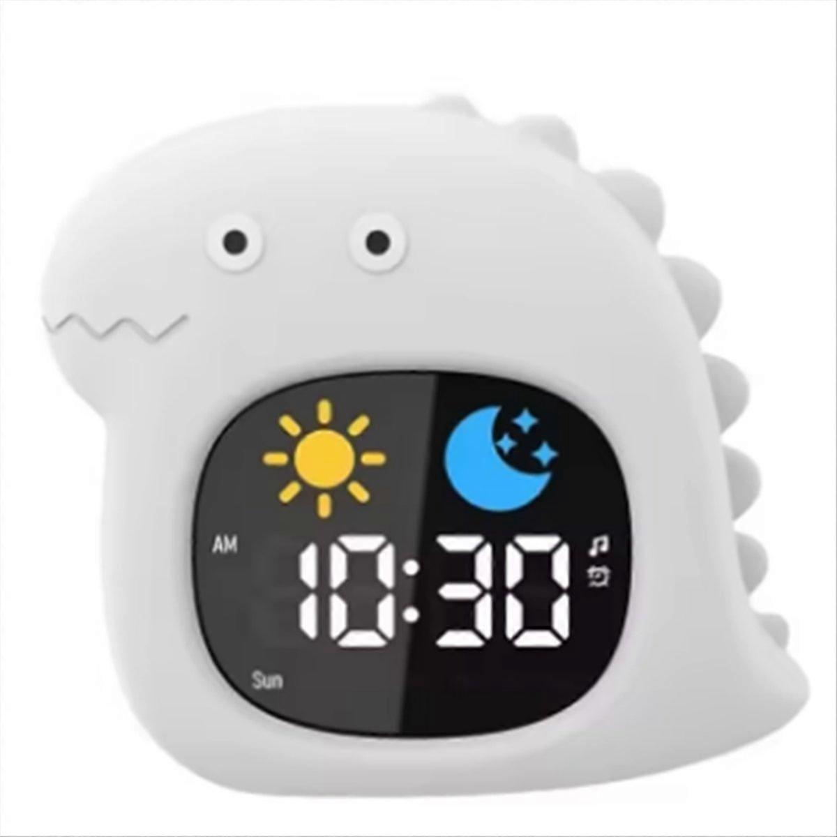 Animal-Shape Alarm Clock Pat Control Cute Sleep Training Clock