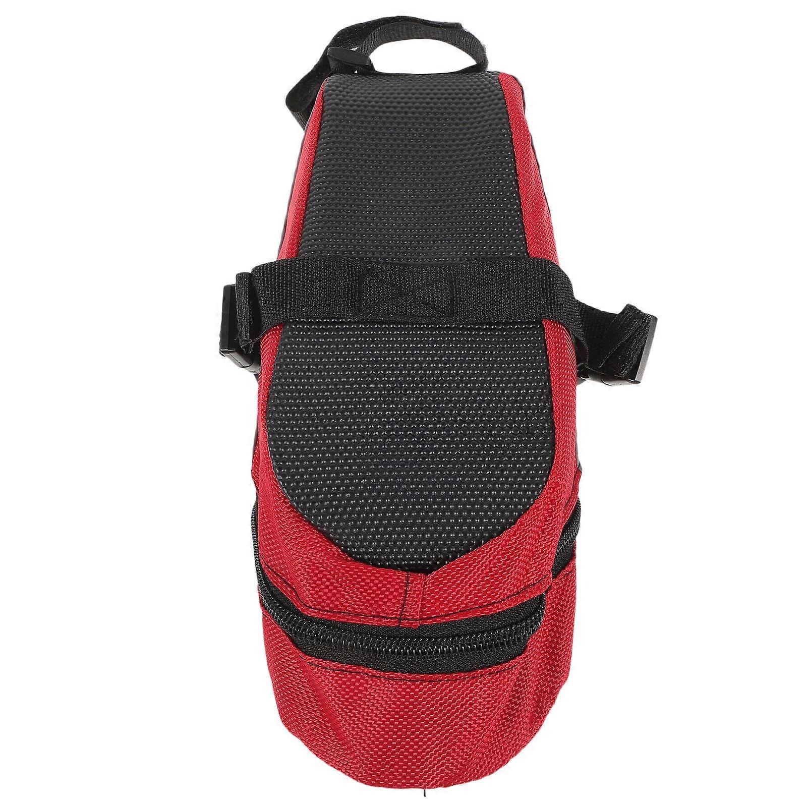 Bike Seat Bag Professional Bike Rear Seat Bag with Zipper 2Pcs Large Capacity