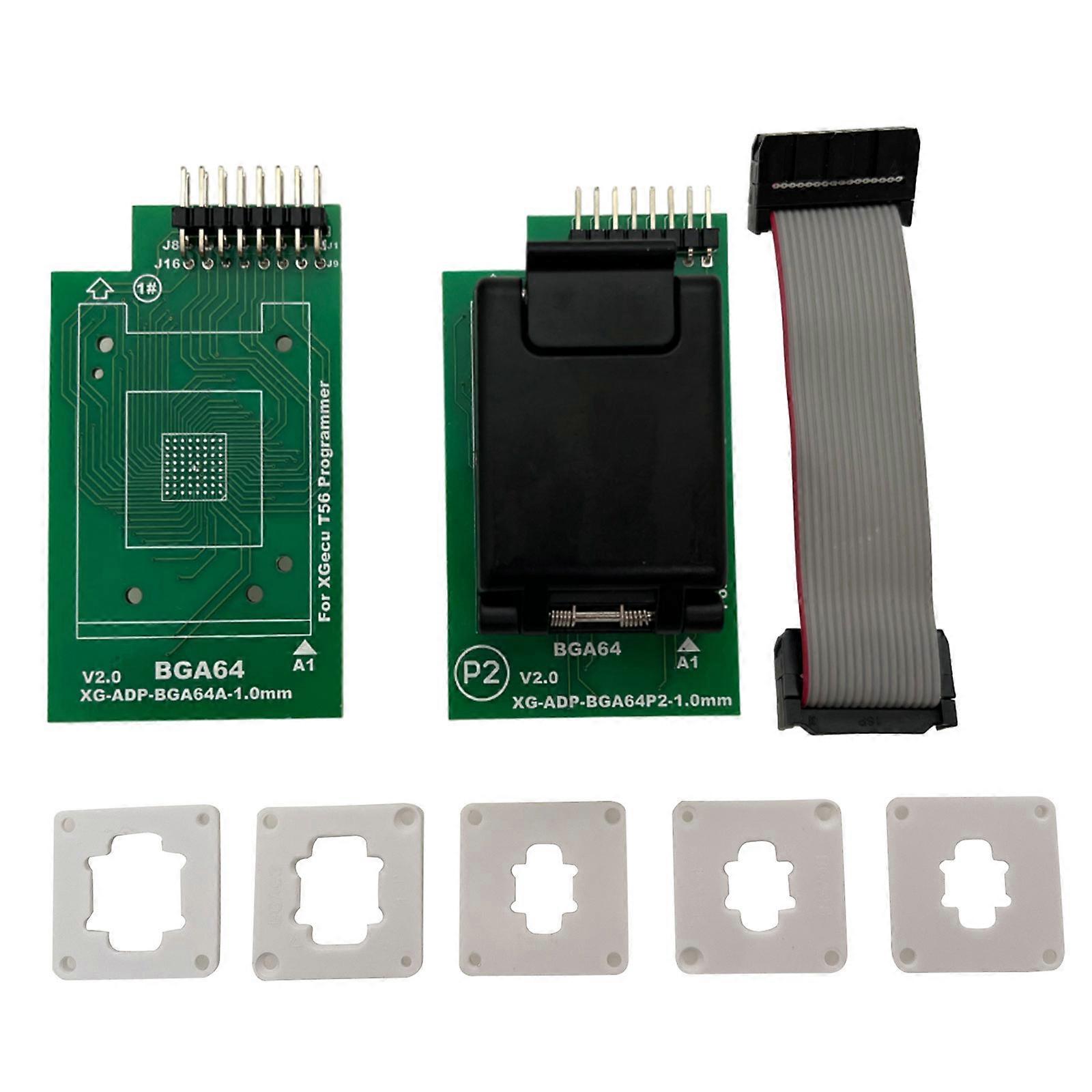 Precisions BGA48 BGA63 D1P48 Chip Adapter For T56 Programmer Integration Multicolor