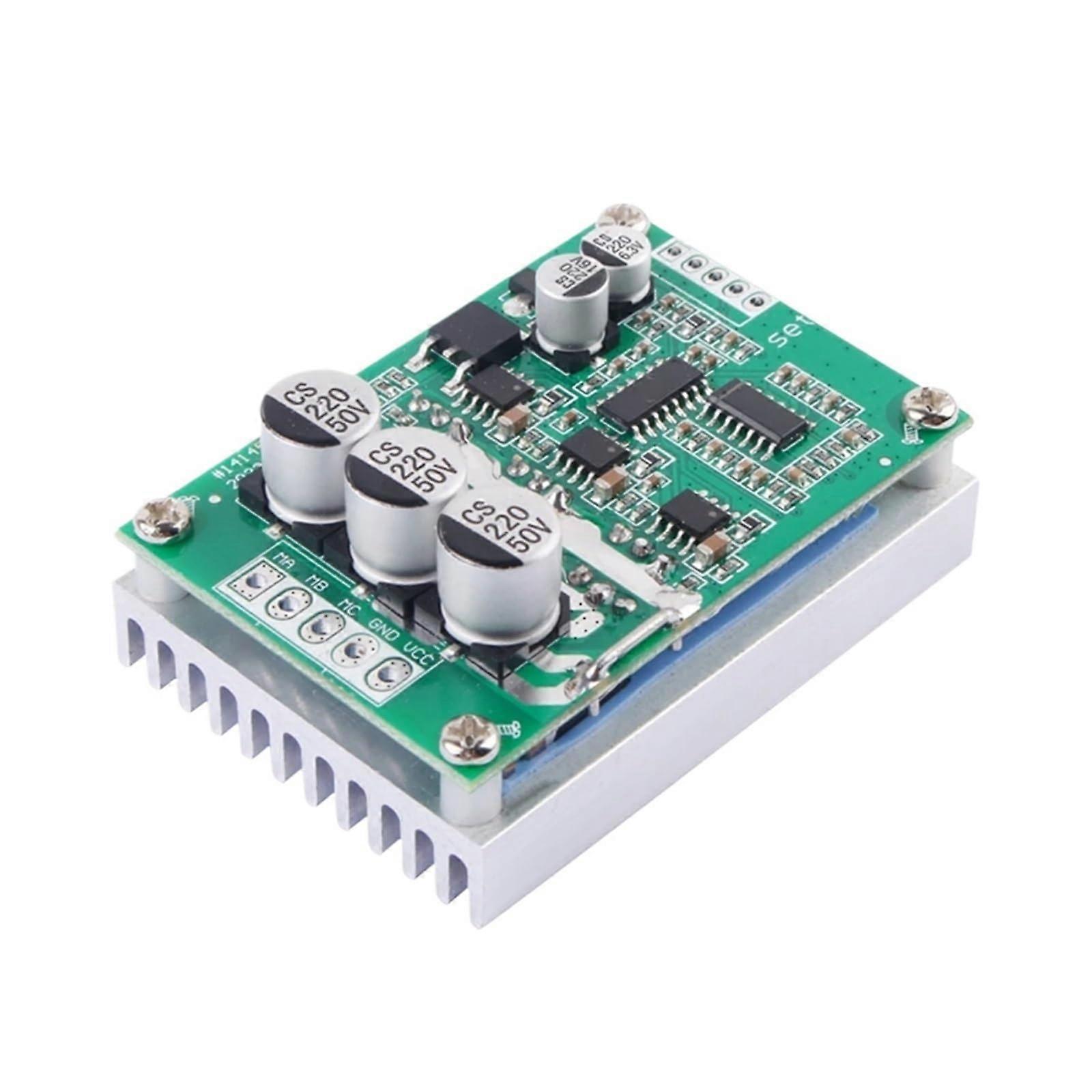 1236V 500W Brushless Motor Driver Board, 15A DC Controller with Forward Reverse Speed Control