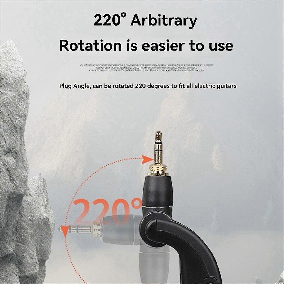 Wireless Guitar System Audio Digital Guitar Transmitter Receiver