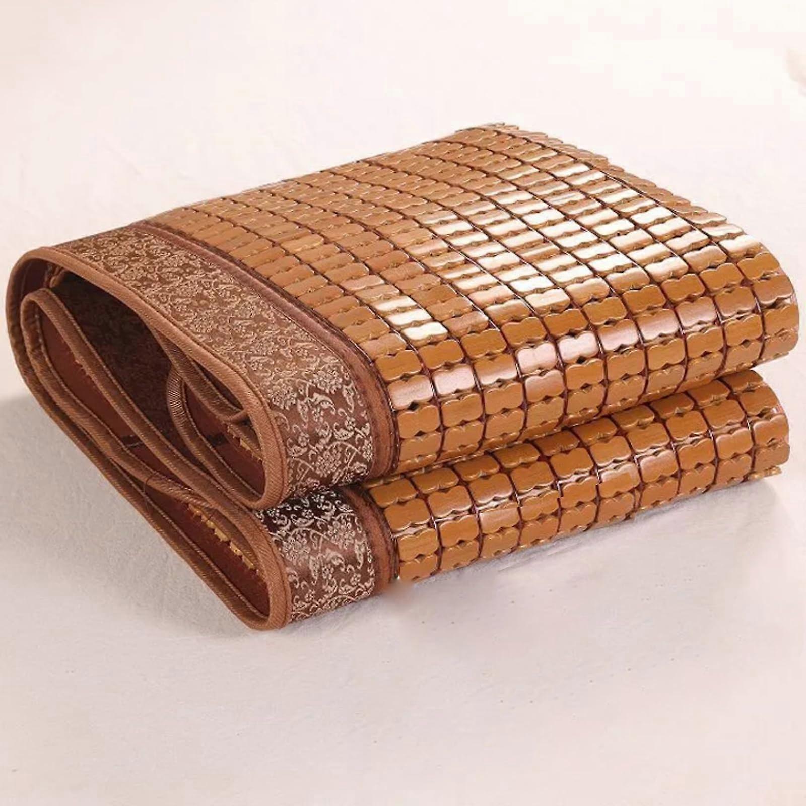 Cooling Bamboo Mat 40'x75' with Breathable Foldable Design for Summer Sleeping and Bedding