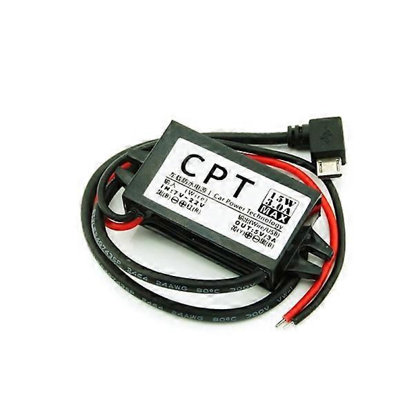 12V to 5V DC-DC Voltage Converter - Power Buck Converter - Voltage Regulator - Easy to Use MircoUSB 0.05