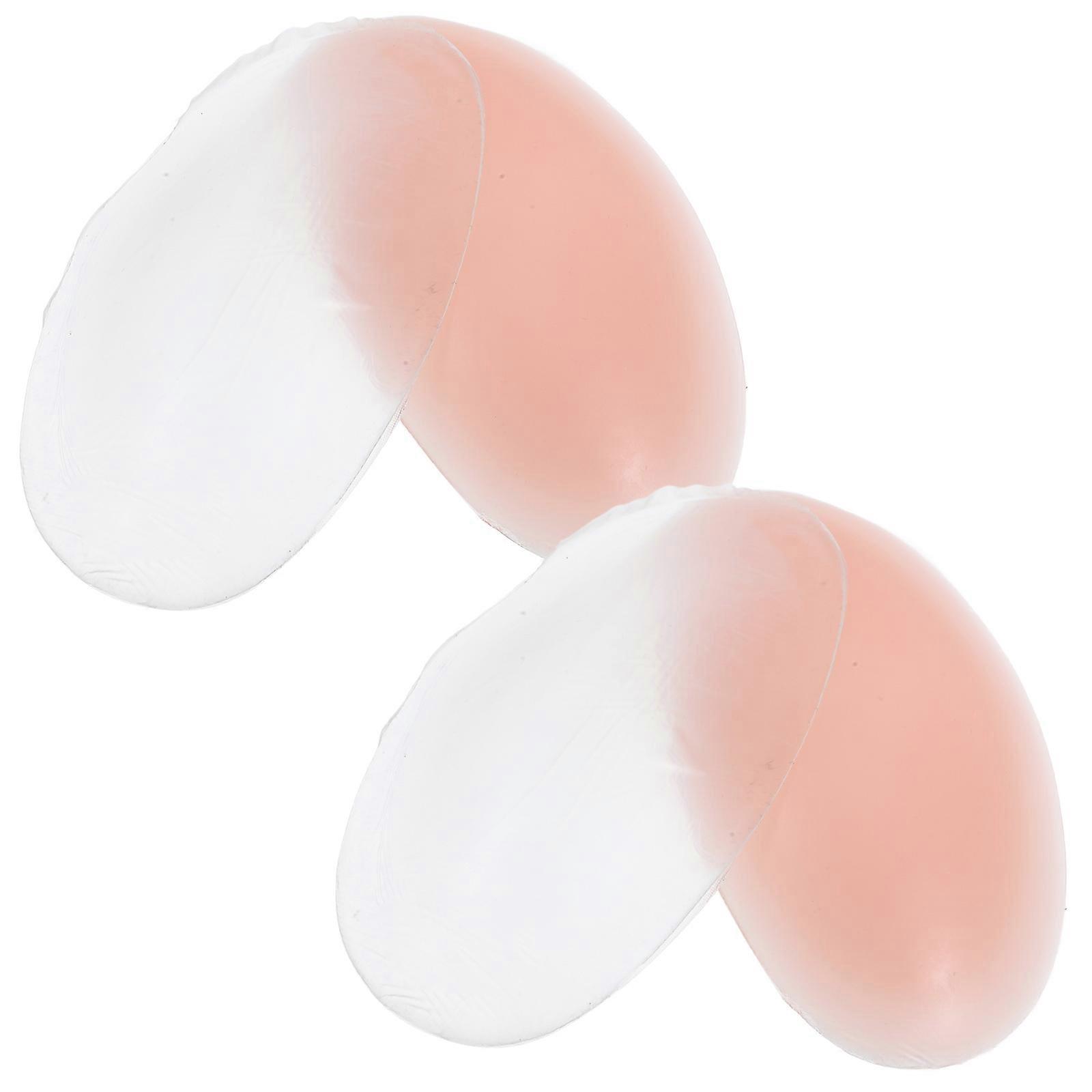 Shoulder Pads For Suits 2 Pairs Adhesive Push Up Enhancer For Women Assorted Color Shape-Retaining