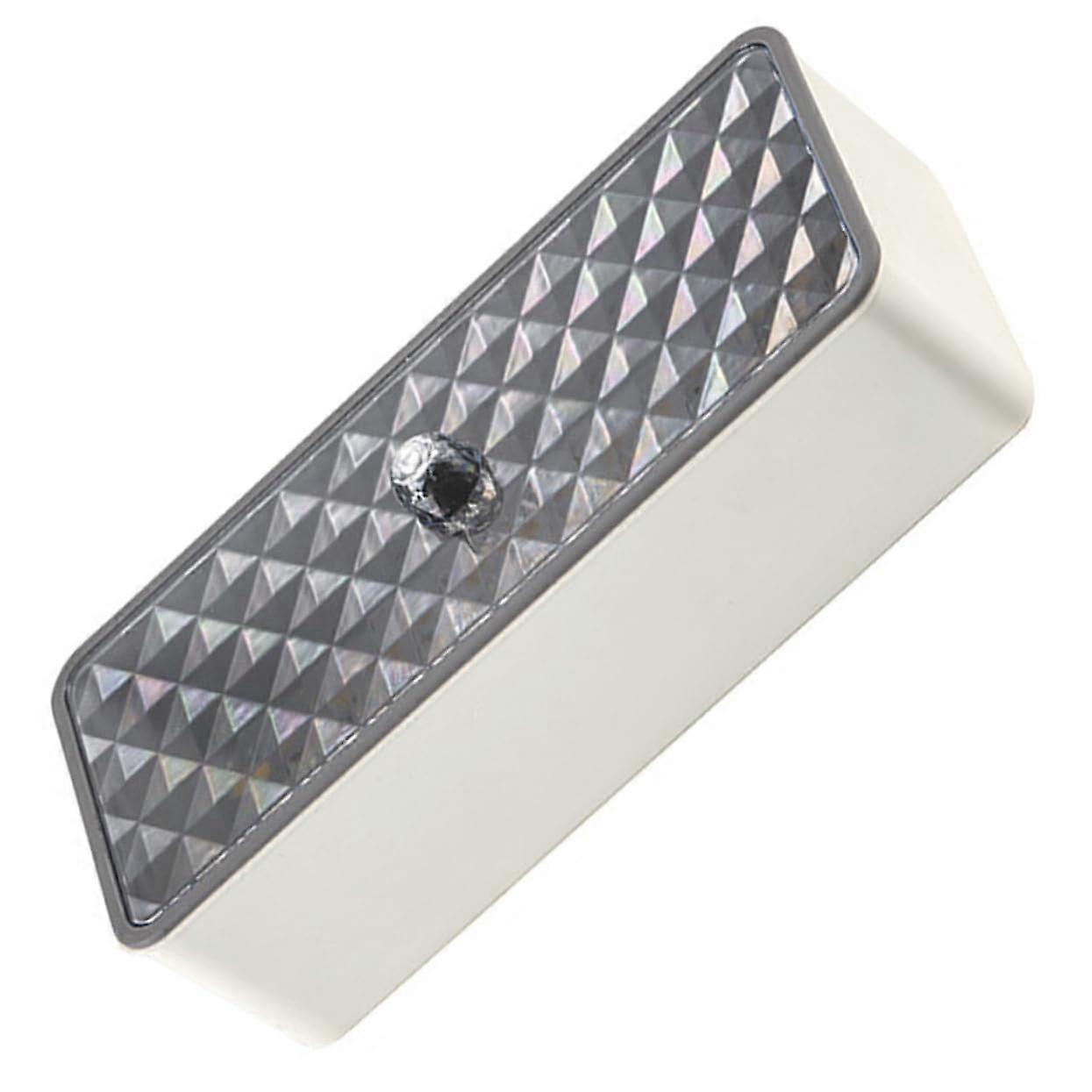 Kitchen Utensil Holder with Drainage, Dual Compartment Cutlery Organizer for Forks Knives Chopsticks, White