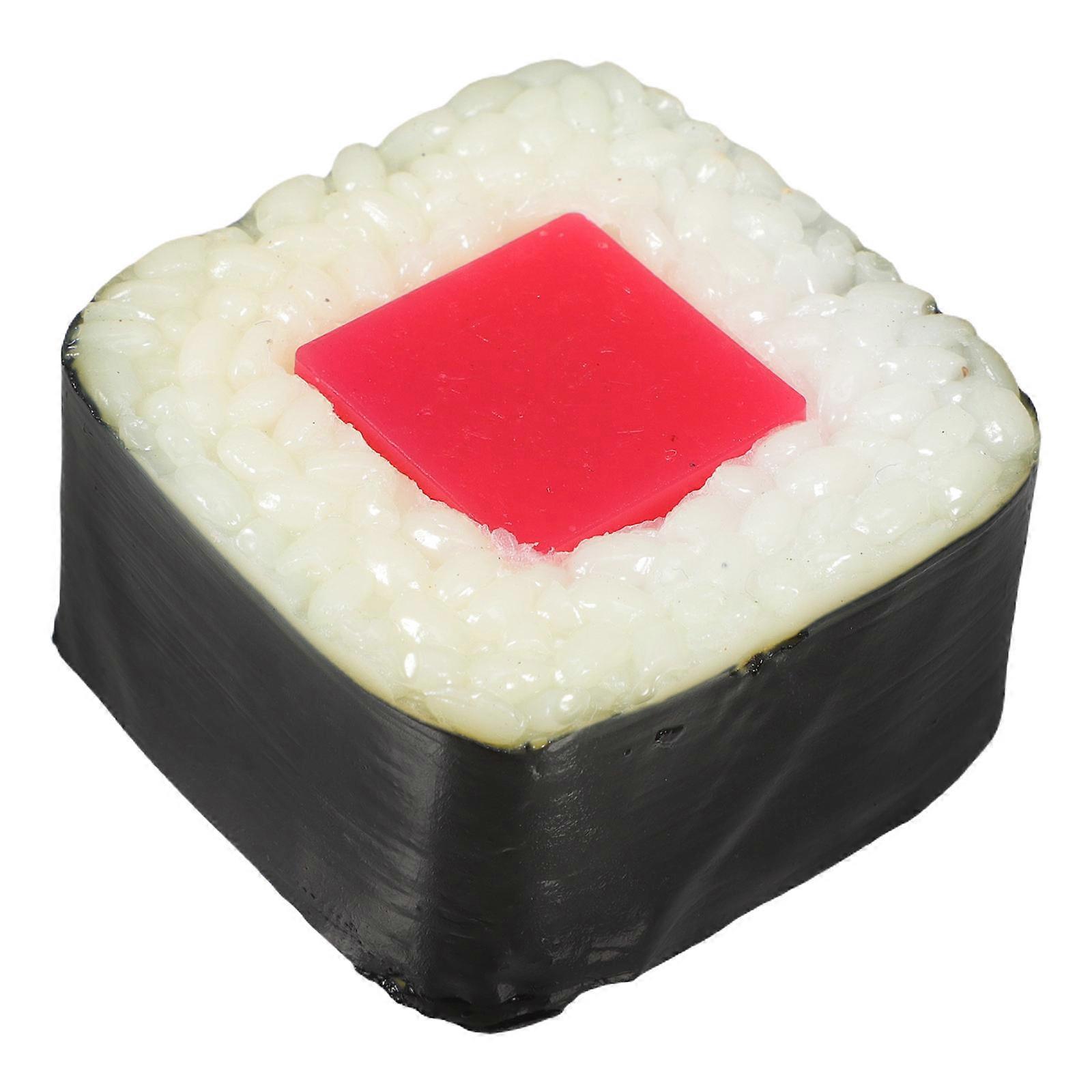 Sushi Model Artificial Japanese Food for Decor Realistic Onigiri Model