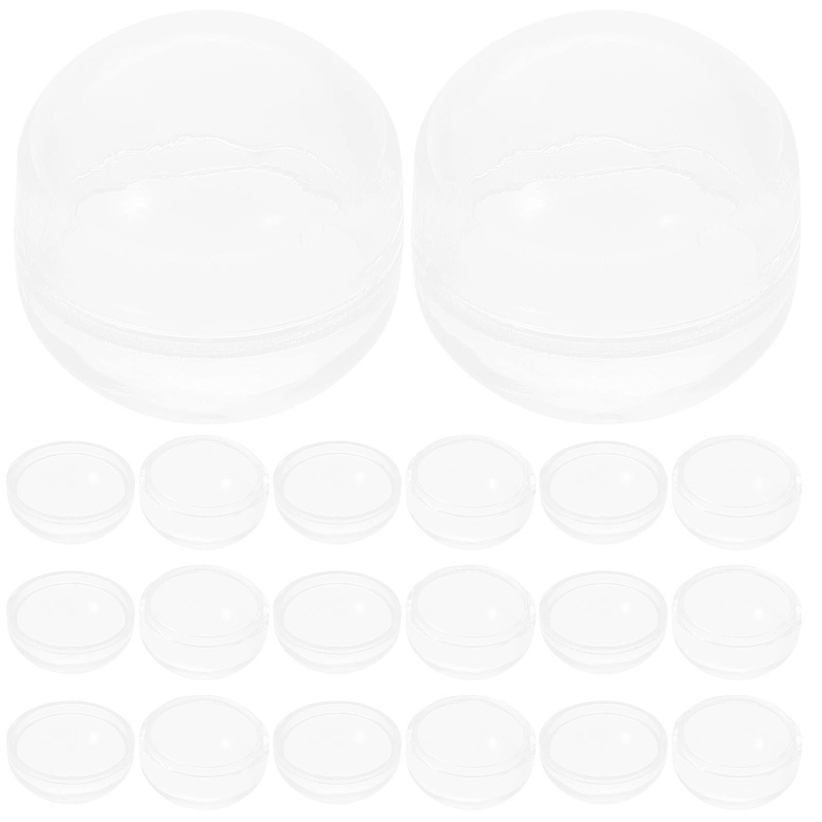 Vending Machine Capsules Transparent Empty Capsules Balls for Party 20Pcs