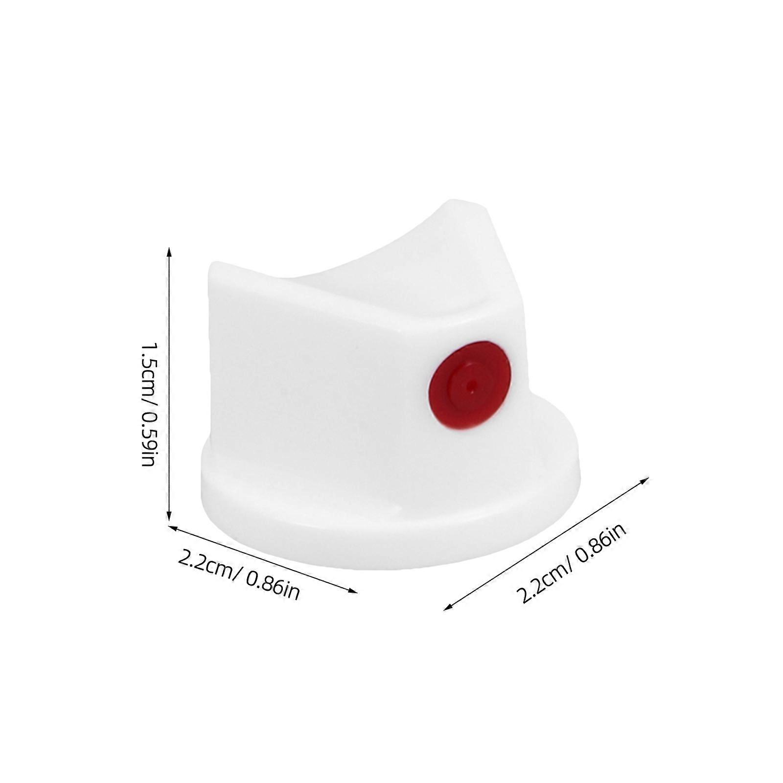 Spray Bottle Appendix for Home Use White PE Material 10 Pcs Versatile Nozzles for Aerosol Cans