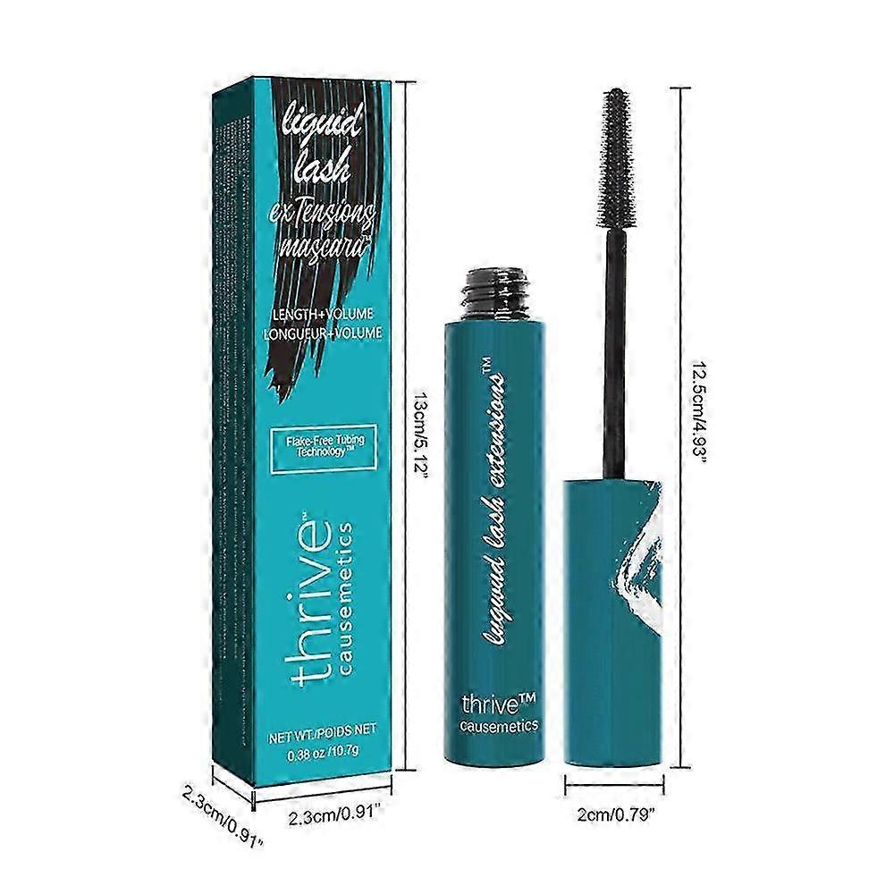 Waterproof Volumizing Mascara For 3D Curly Lashes Long Lasting No Clumping