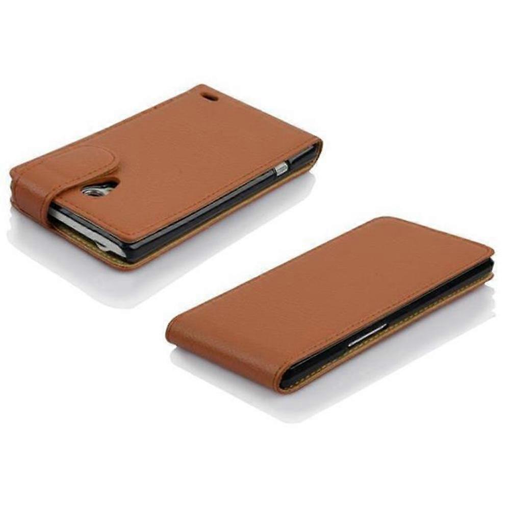 LG L90 (1st SIM) Flip Case - with Textured Surface