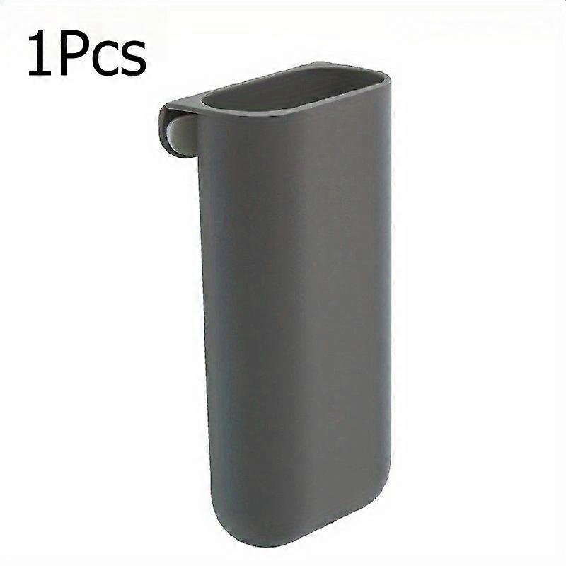 1/2pcs Desk Pen Holders, Clip-on Pencil Storage Containers, PP Plastic Desk Organizer Set with Strong Adhesive and Rounded Edges