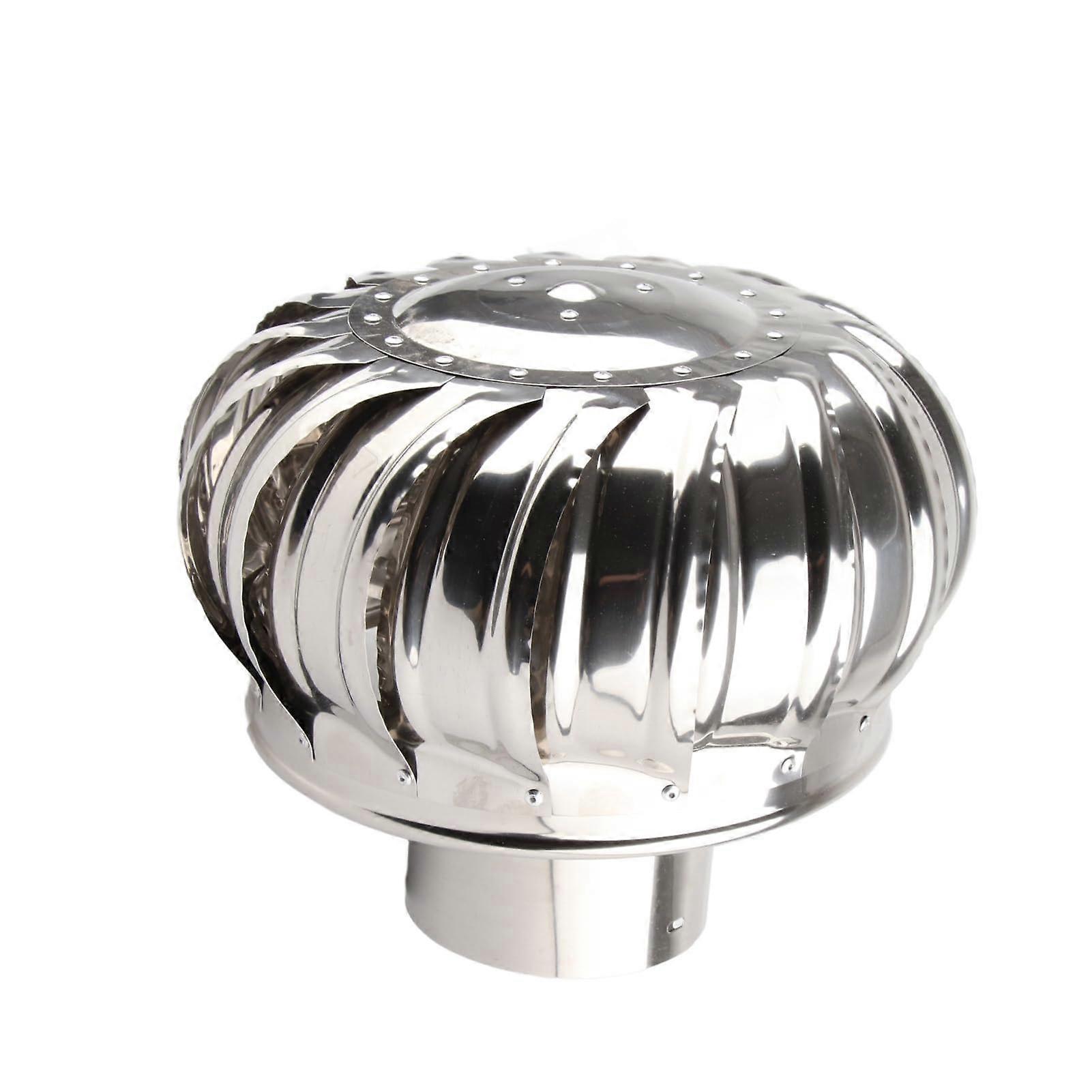 Roof Ventilator Automatic Silent Stainless Steel Roof Turbine Vent for Efficient Attic Airflow