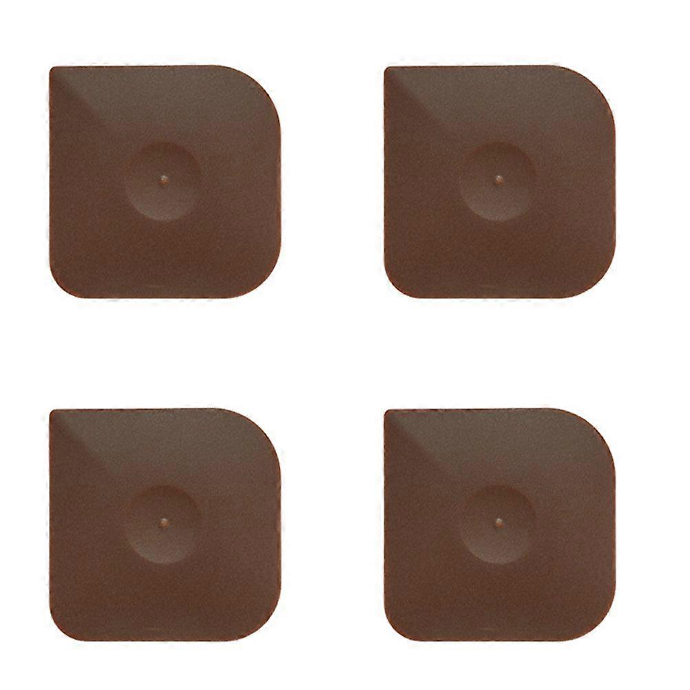 4pcs Skillet Cleaning Scrapers Pan Scraper Multipurpose Cleaning Scraper for Home