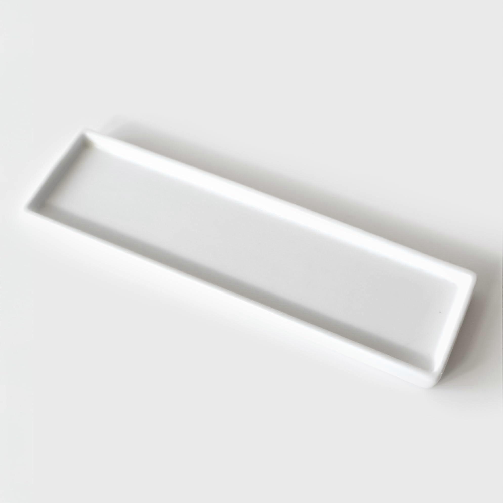 Vanity Tray for Makeup and Skincare, Bathroom Counter Organizer with Easy Clean Surface