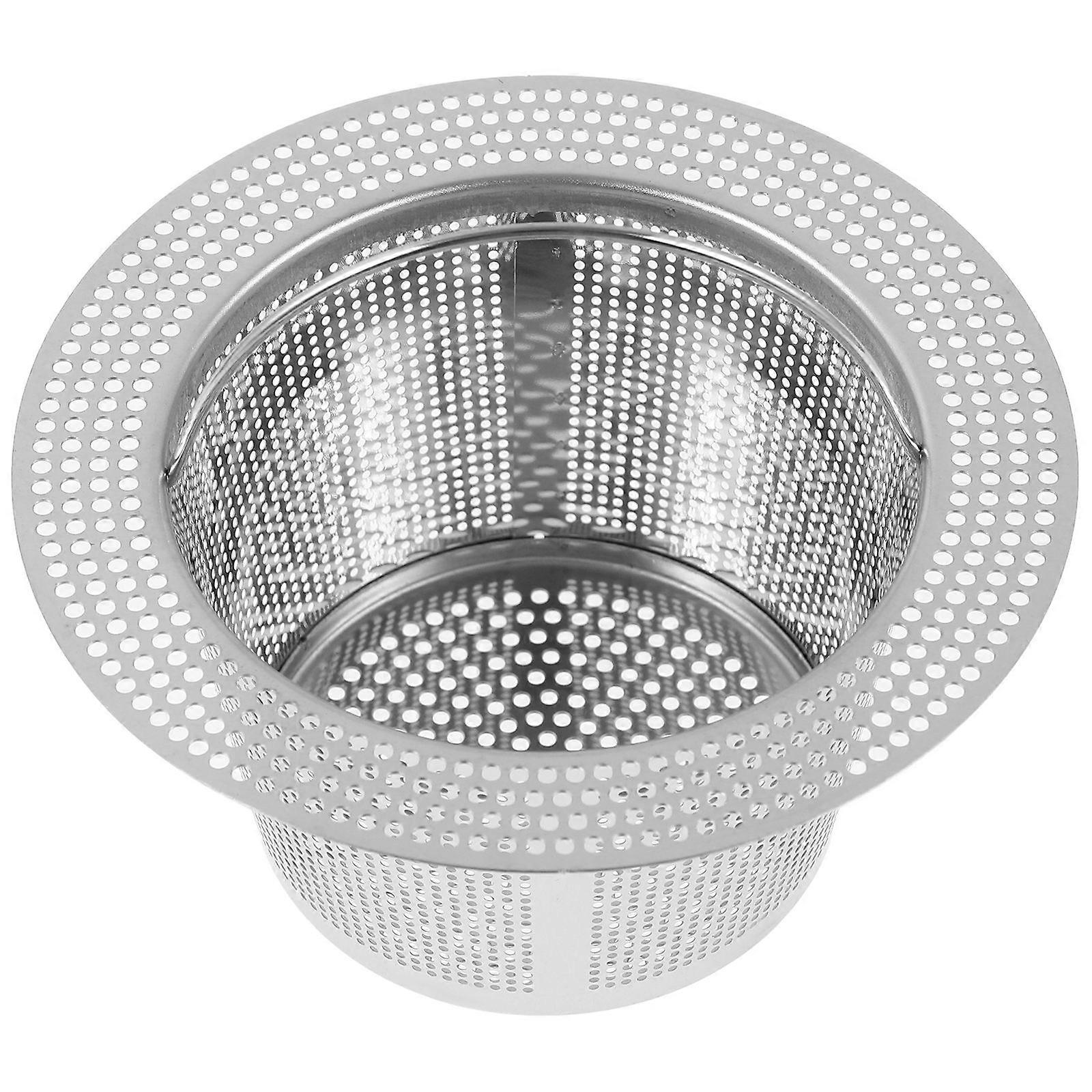 Metallsil för diskbänk dagligen med silverkorg