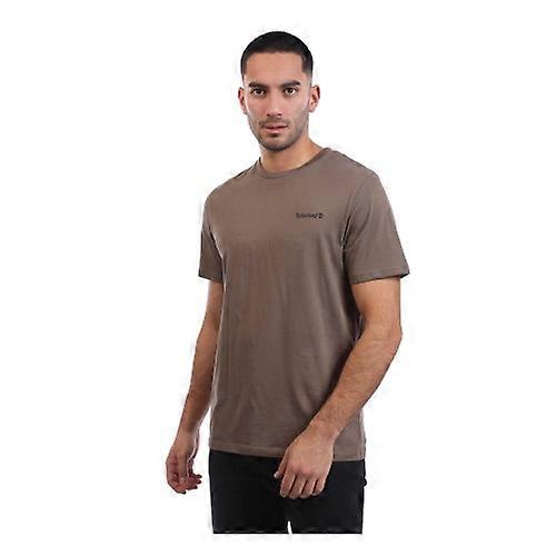 Timberland Mens Linear Logo T-Shirt