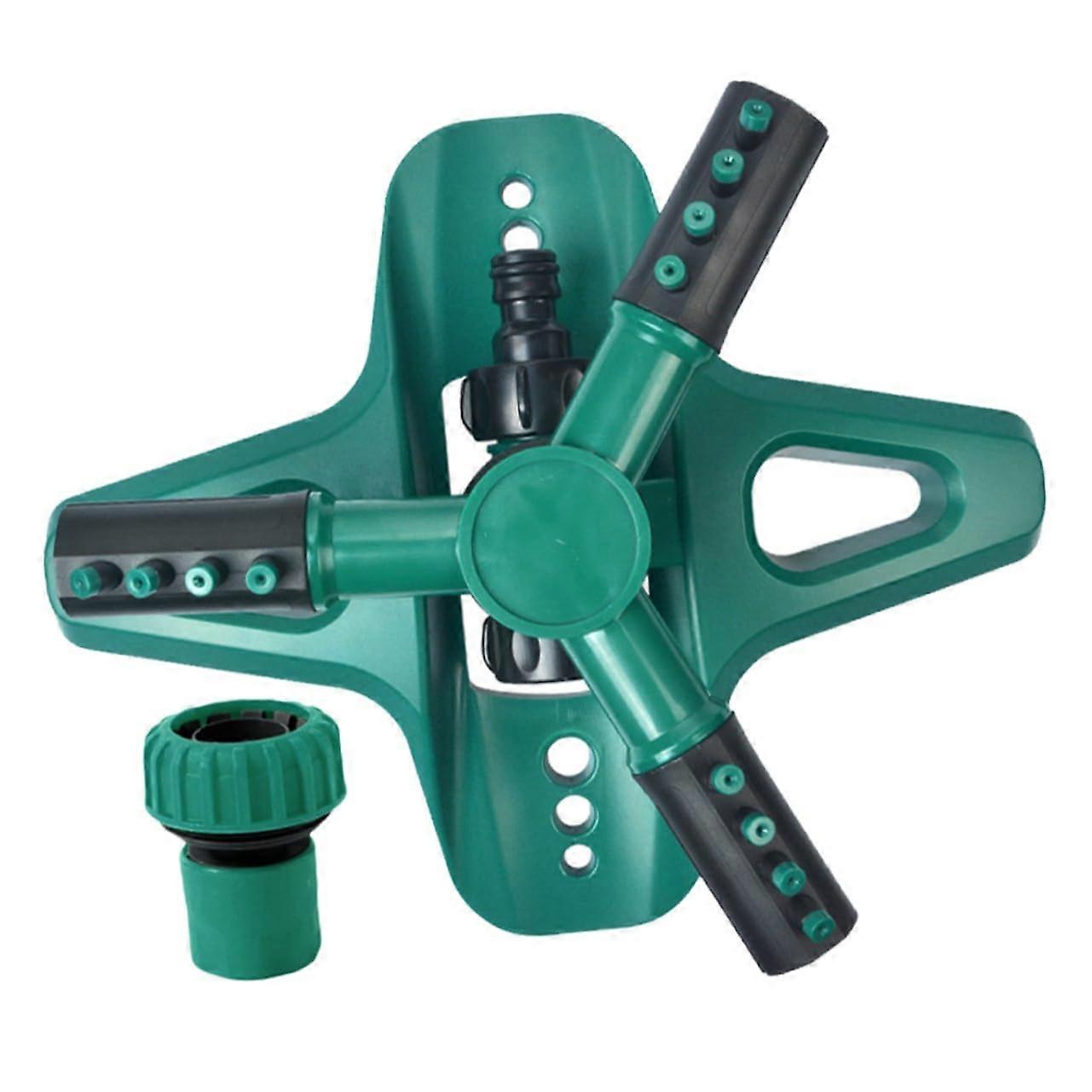 Automatic Rotary Garden Sprinkler with Stable Base for Lawn Irrigation and LeakProof Watering