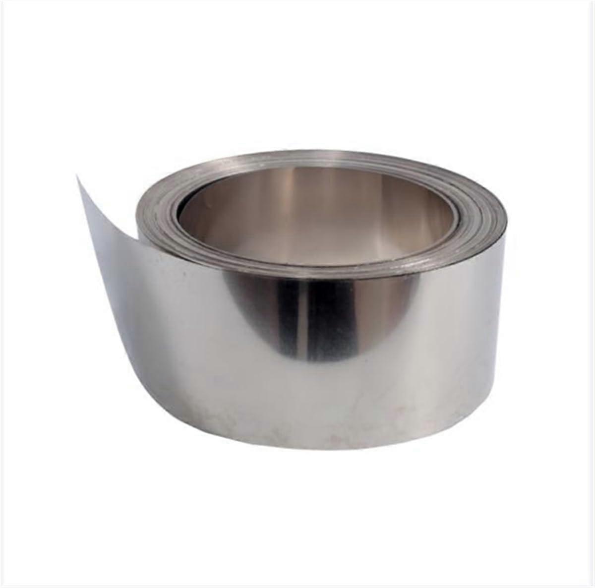 99.96% Pure Nickel Plate Sheet 0.3mm Thick  Temp Oxidation Resistant for Electroplating