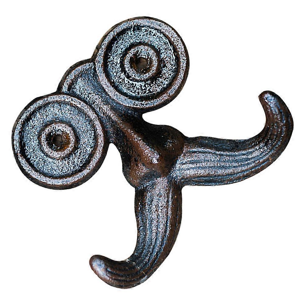 Beard Shape Decorative Garden Hook for Storage Use 1Pcs Cast