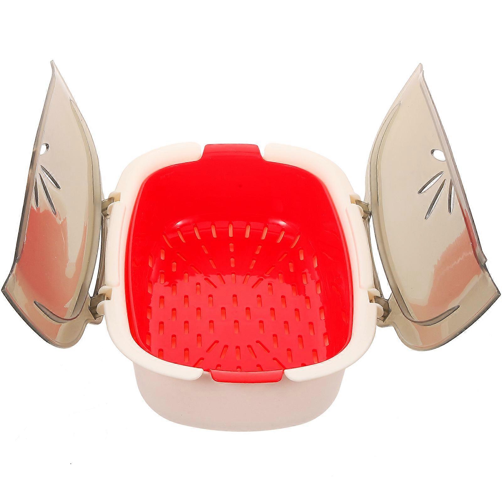 Microwave Oven Steamer for Cooking Tool 1Pcs White Steaming Box