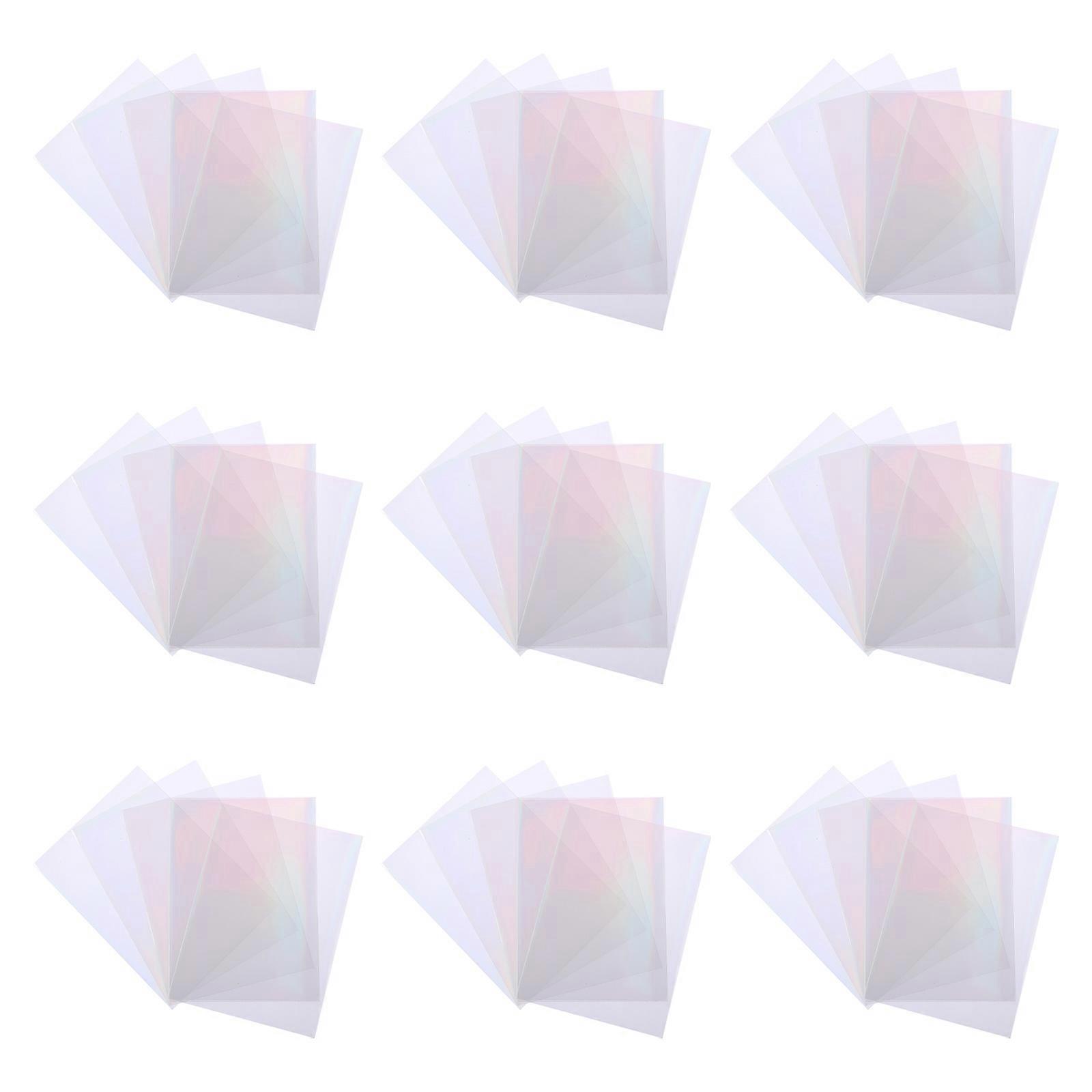 Game Card Sleeve Protector Transparent PVC Cover for 100Pcs