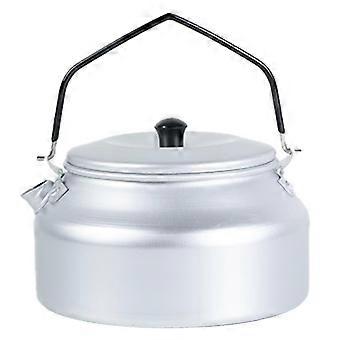 25-26 Aluminium Outdoor Hiking Kettle Cookware 1100 Camping Kettle Bumper Roof Whistle Teapot Storage Teas Coffee Pots