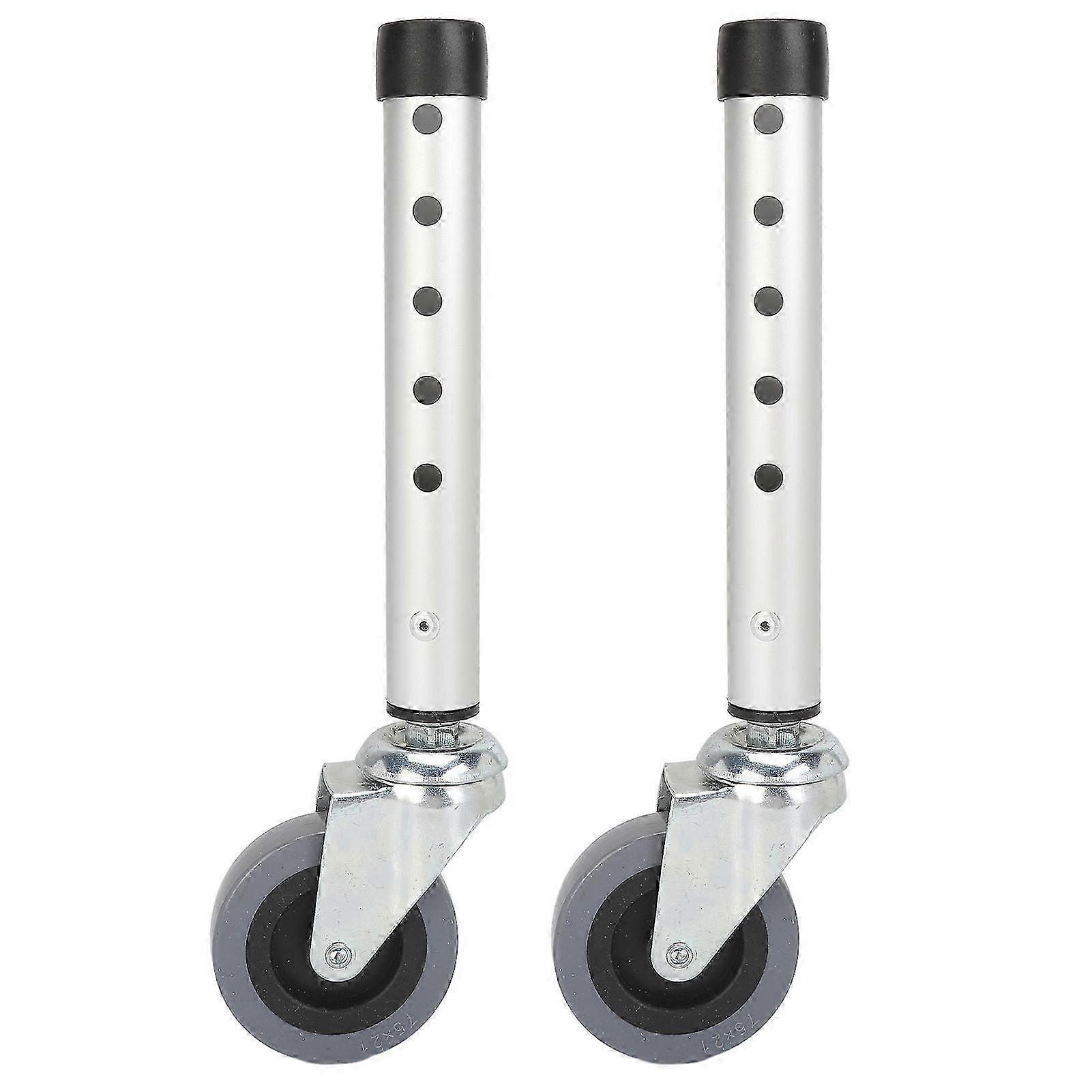 Wheels Universal Rotating Adjustable Height Replacement Seniors Walker Front Caster for Elderly 2pcs 2025