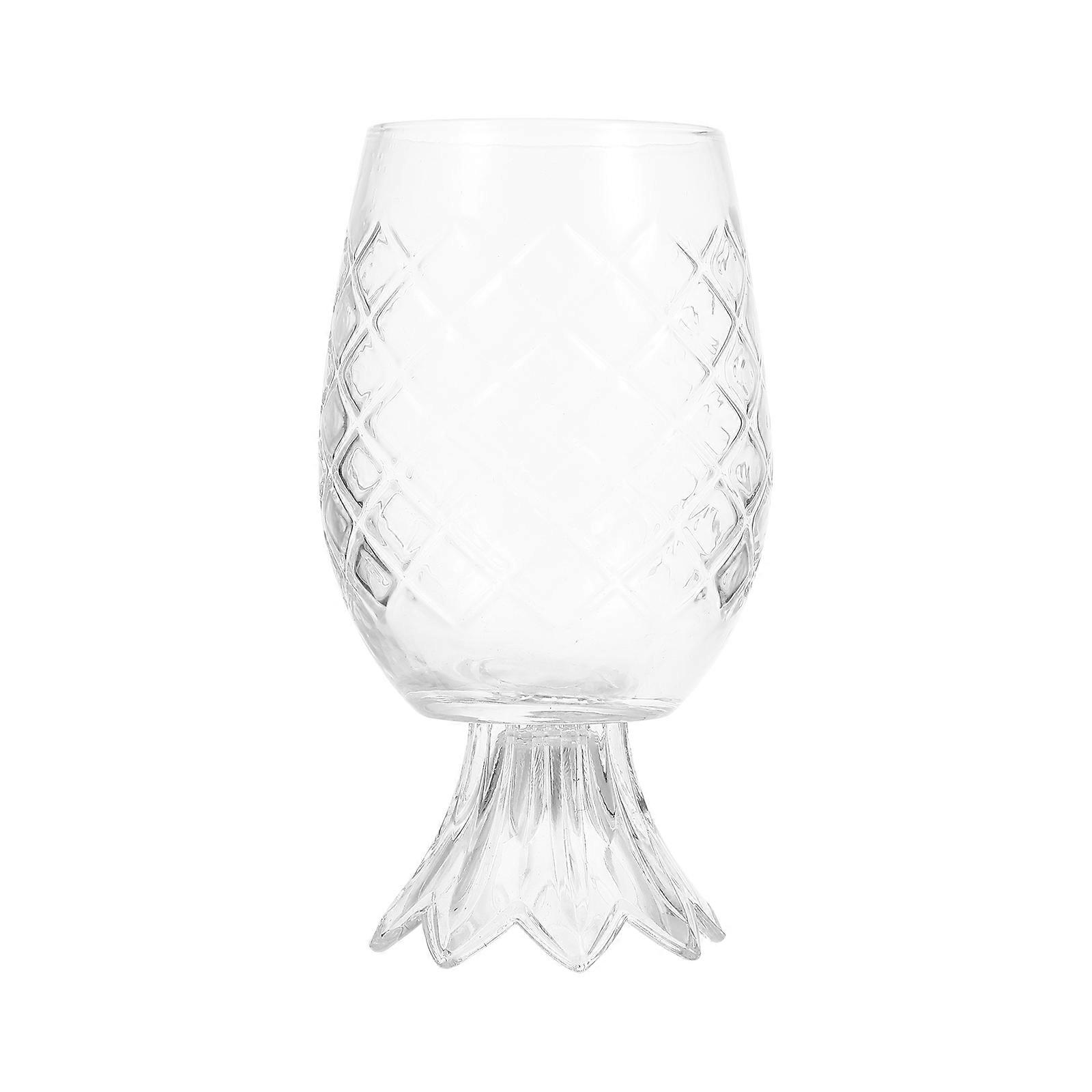 Transparent Pineapple Cup Glass for Storage Party Cocktail Drinking Cup