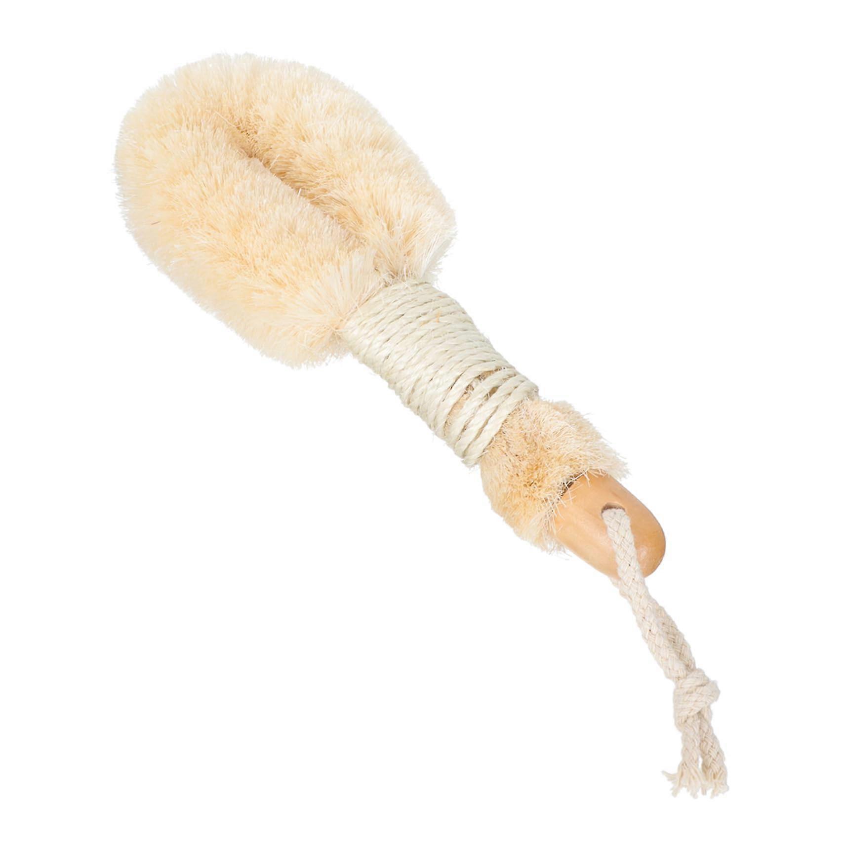 Bath Body Scrubber with Long Handle for Deep Exfoliation and Smooth Skin Back Cleaning