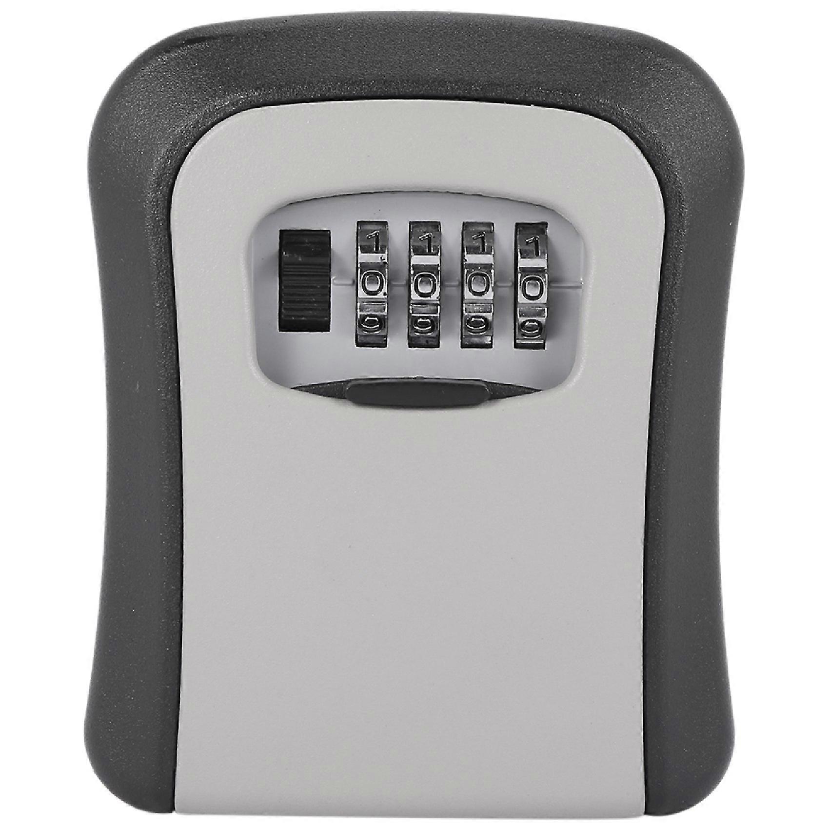 Key Lock Box Wall Mounted 4 Digit Combination Indoor