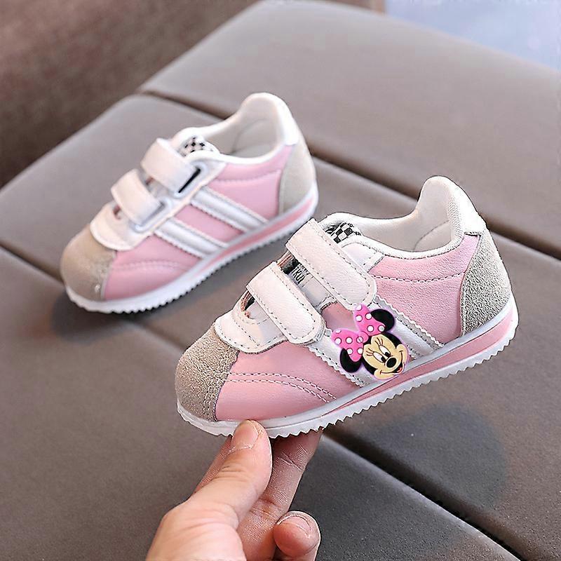 Disney Spring fall New Soft Sole Casual Shoes for Boys Kids Sneakers Non-slip Running Shoes mickey mouse  Baby Toddler Shoes