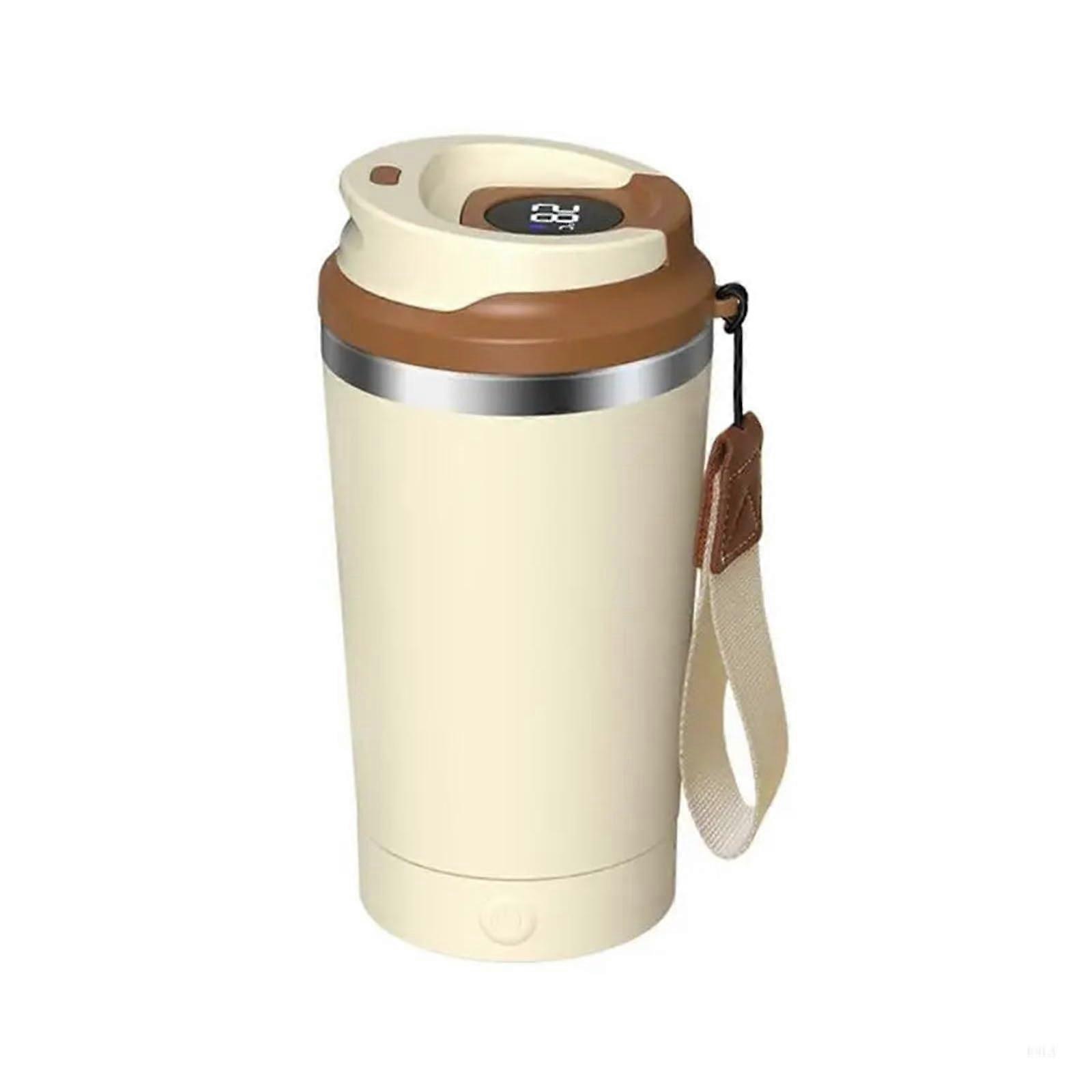 Self Stirring Coffee Mug with Automatic Mixing Technology, USB Rechargeable Travel Friendly Cup