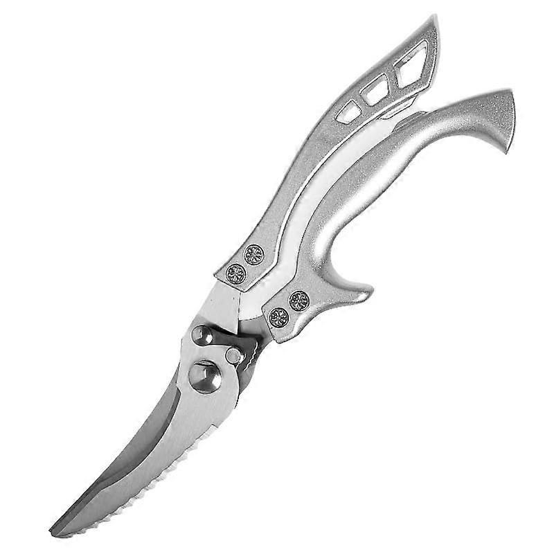 Heavy Duty Stainless Steel Kitchen Scissors Sharp Poultry Shears for Chicken Fish Meat Cutting