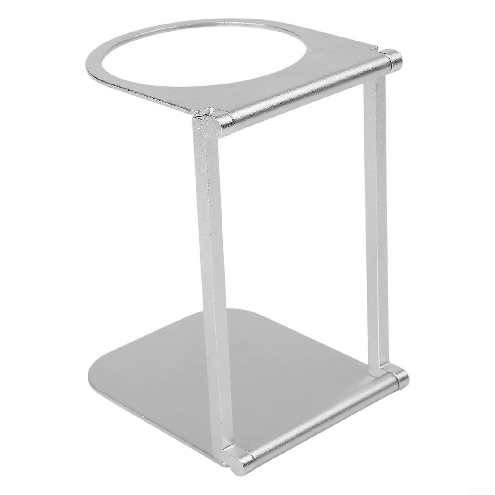 Outdoor Coffee Machine Bracket Stainless Steel Adjustable Stand for Outdoor Brewing Support