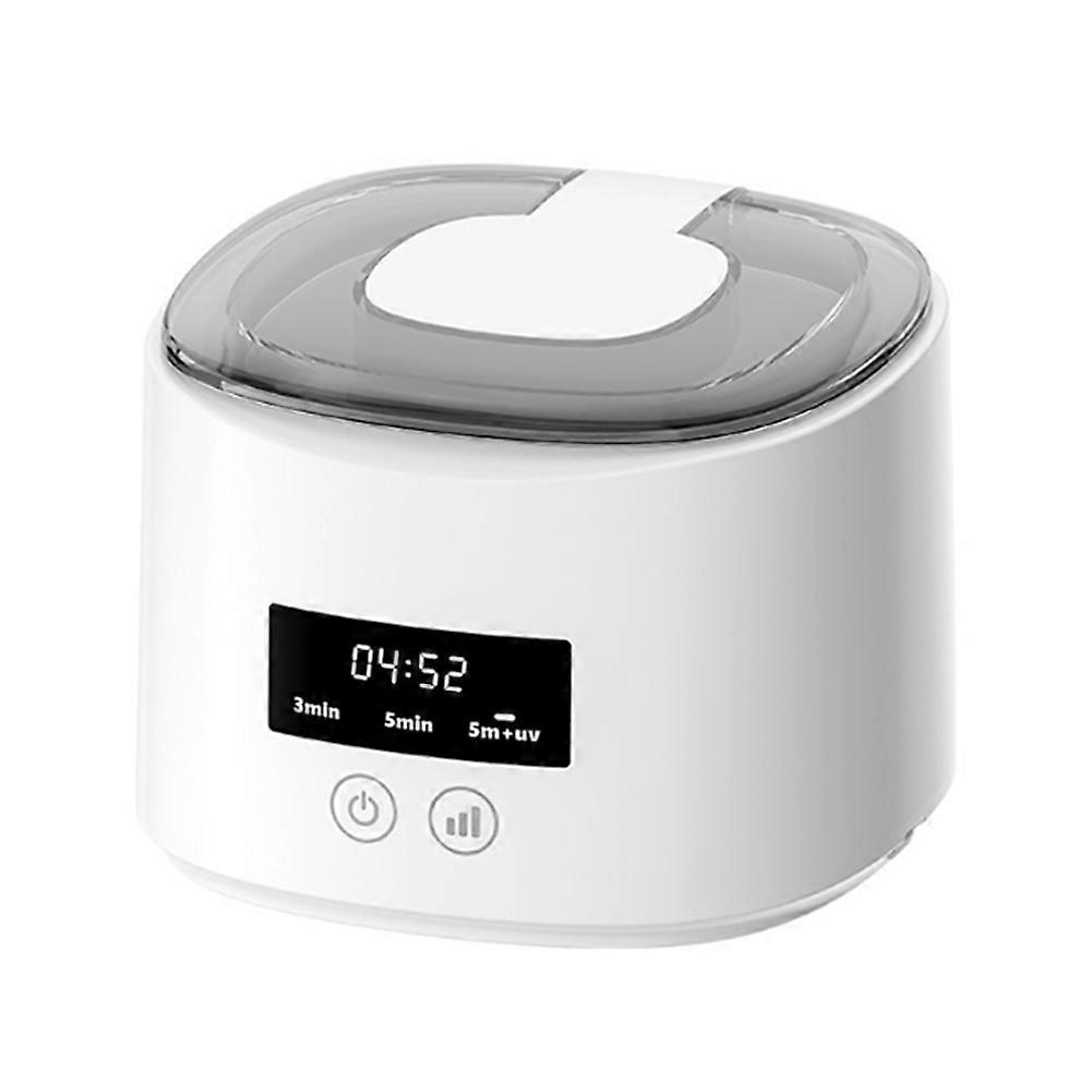 70KHZ Ultrasonic Braces Cleaning Machine USB Rechargeable Multi-Function Retainer Denture Machine for Jewelry B