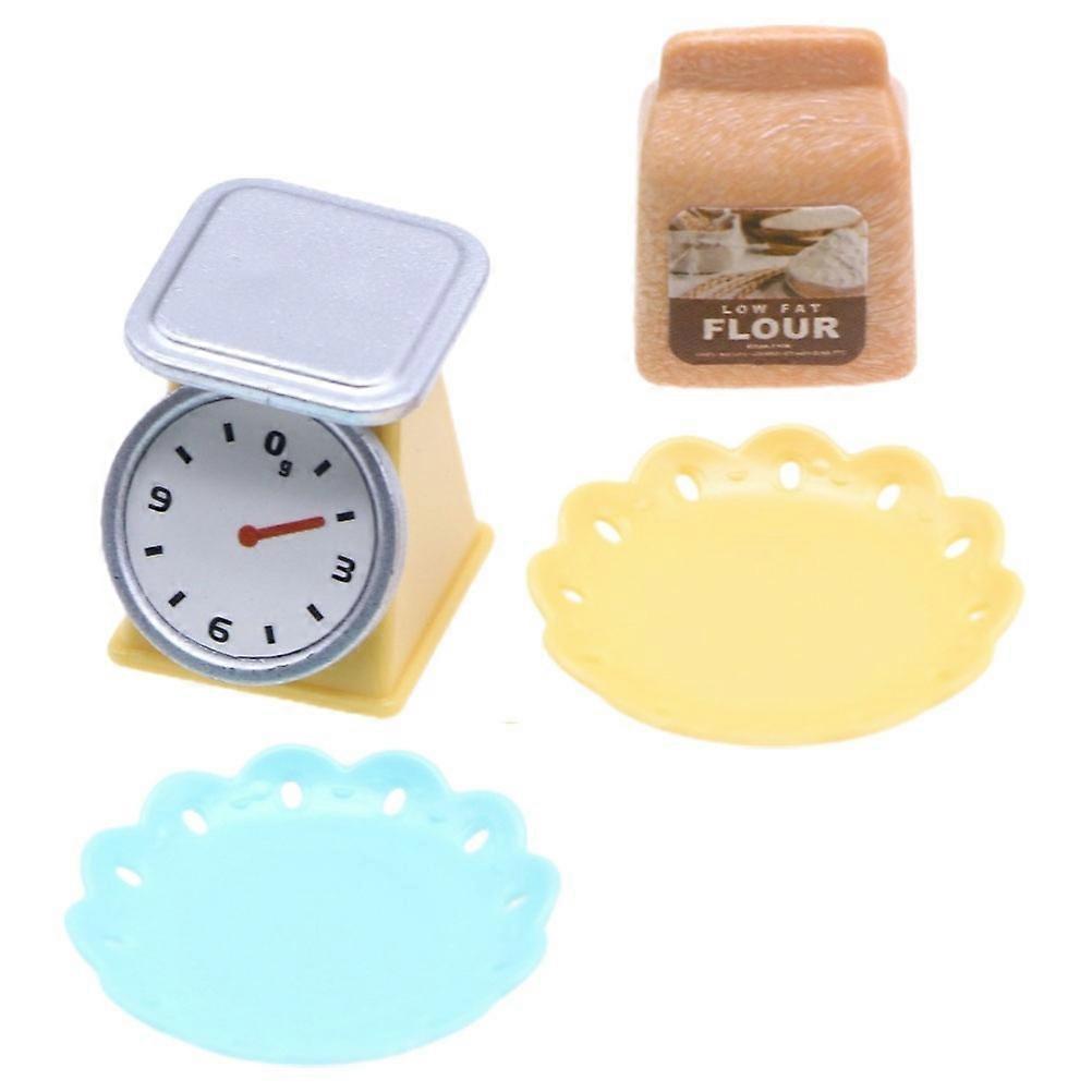Mini House Kitchen Toy for Baking Decoration 1Set Assorted Color
