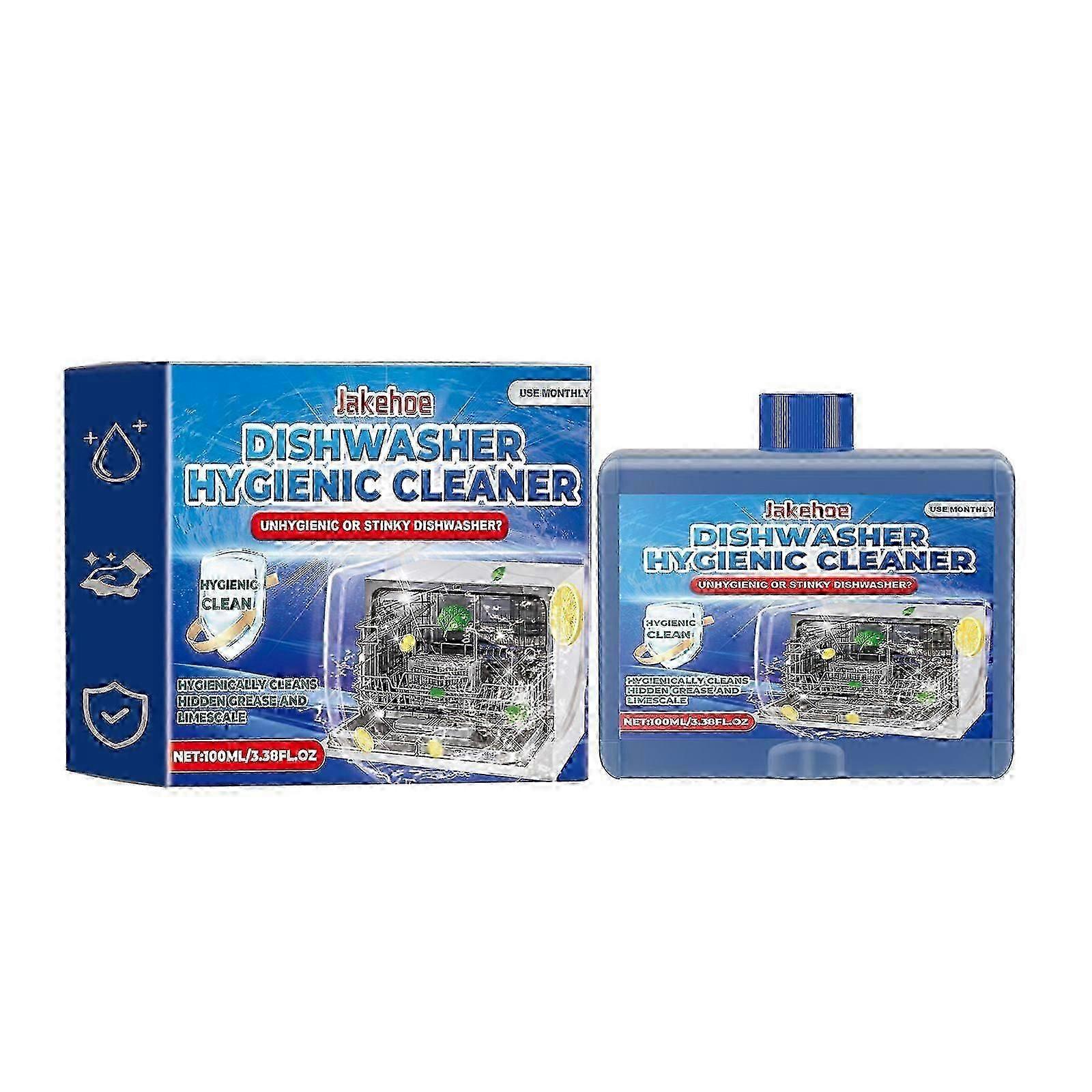 Effective 100ml Dishwasher Cleaner for Small Dishwashers  Easy, Fresh Scent, Monthly Use